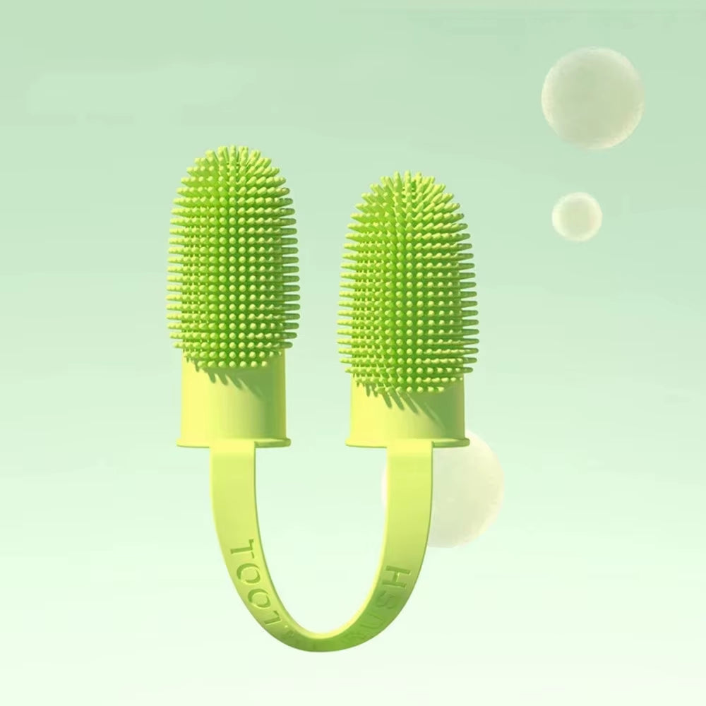 GentlePaws FingerBrush – Soft Silicone Toothbrush for Easy Pet Oral Care