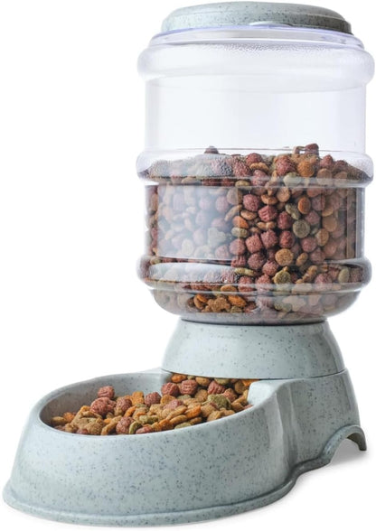 Automatic Pet Feeder | Food Dispenser for Cats and Dogs - Gravity Feeder - Automatic Cat Feeder/Dog Feeder - Dog and Cat Feeding Supplies